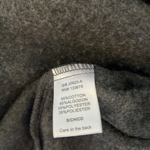 Beautiful dark grey washable hooded jacket, dress up or down - Picture 5 of 6